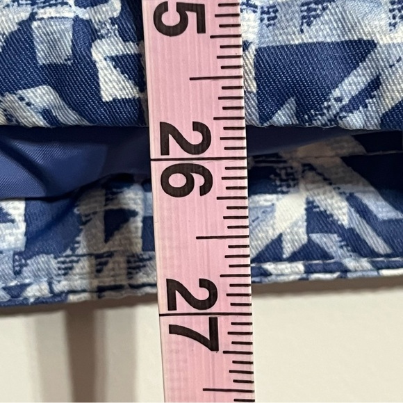 Kids Columbia Winter Hooded Ski Jacket White & Blue Geometric‎ Print Size Large - Picture 5 of 16